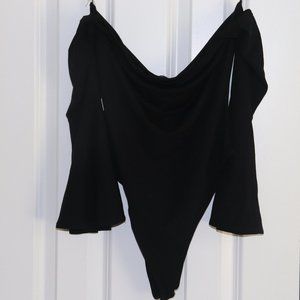 off the shoulder bodysuit